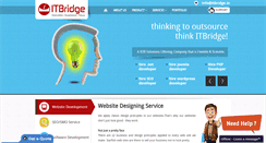 Desktop Screenshot of itbridge.in