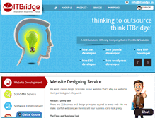 Tablet Screenshot of itbridge.in